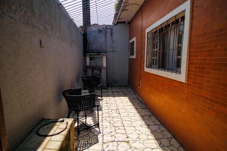 Quintal de casa para alugar com 1 quarto, 56m² em Maracanã, Praia Grande