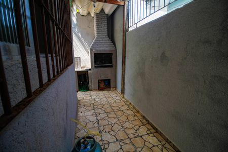 Área comum - Churrasqueira de casa para alugar com 1 quarto, 56m² em Maracanã, Praia Grande