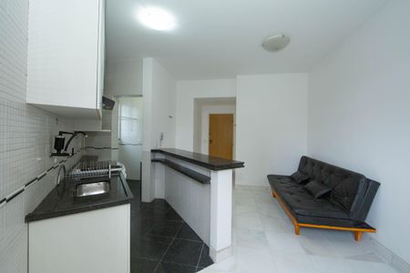 SALA de apartamento para alugar com 1 quarto, 45m² em Savassi, Belo Horizonte