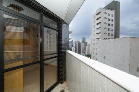 VARANDA de apartamento para alugar com 1 quarto, 45m² em Savassi, Belo Horizonte