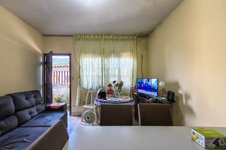 Sala de casa para alugar com 2 quartos, 107m² em Vila Caiçara, Praia Grande