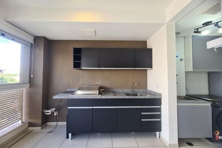 Varanda gourmet de apartamento à venda com 2 quartos, 6m² em Vila Ema, São Paulo