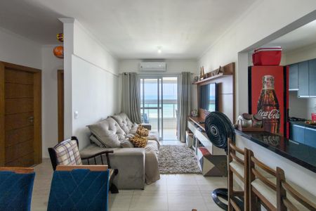 Sala de apartamento para alugar com 2 quartos, 75m² em Vila Caiçara, Praia Grande