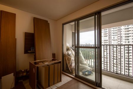 Sala de apartamento à venda com 1 quarto, 25m² em Santo Amaro, São Paulo