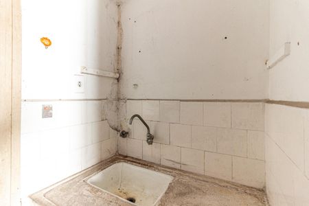 Cozinha de kitnet/studio para alugar com 1 quarto, 29m² em Santa Ifigênia, São Paulo